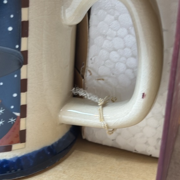 MUG Crazy Mountain snowman may all your Christmases be bright NIB - Picture 8 of 11